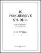 40 PROGRESSIVE STUDIES TROMBONE / BARITONE BC cover